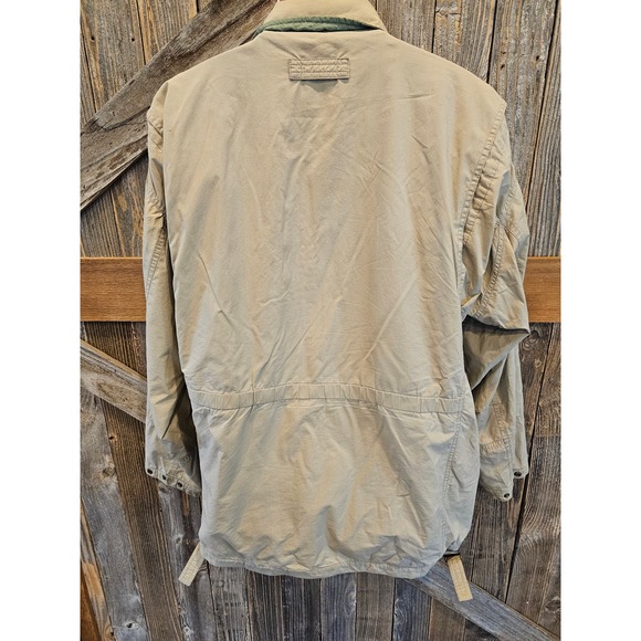Vintage eddie bauer size large men's cargo pocket jacket windbreaker outdoor - - Picture 2 of 10